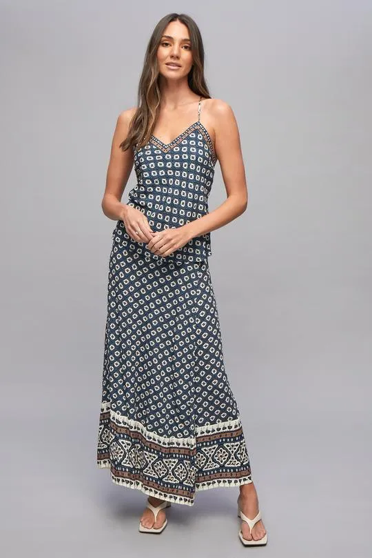 Belize Gabriella Wrap Maxi Skirt