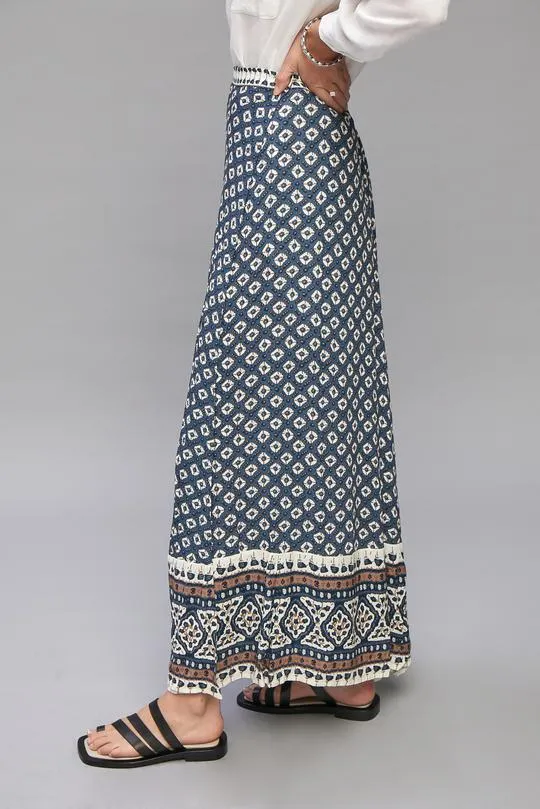 Belize Gabriella Wrap Maxi Skirt