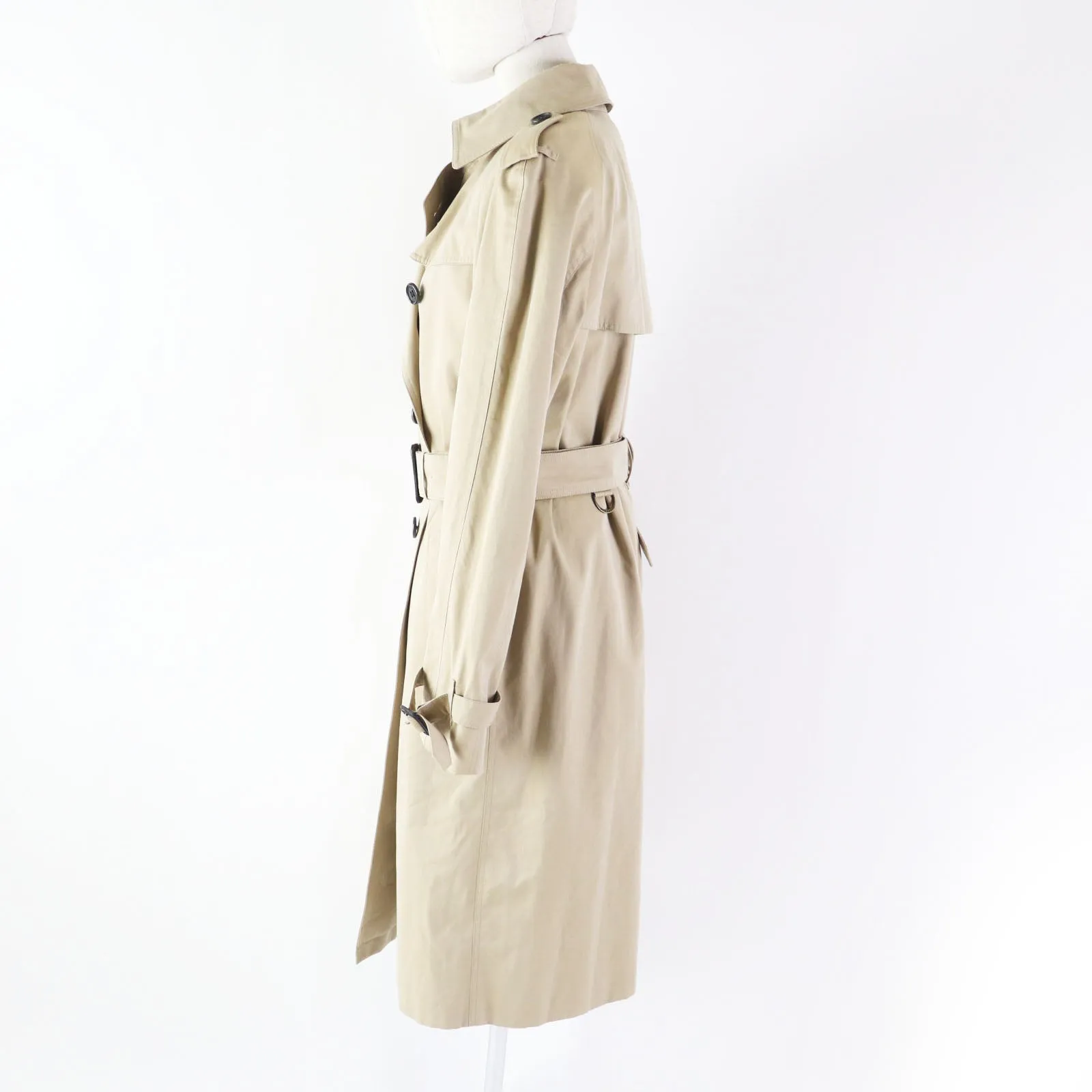 BURBERRY LONDON trench coat B1A83-100-51 Outer: 100% cotton, Lining: Cotton, Lining: Cupra, Accessories: Cowhide Lining: 100% wool Lining (separate fabric): 100% cupra beige Women 42 Used