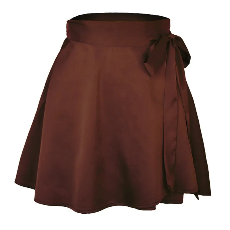 Chiffon Satin Wrap Skirt