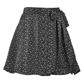 Chiffon Satin Wrap Skirt