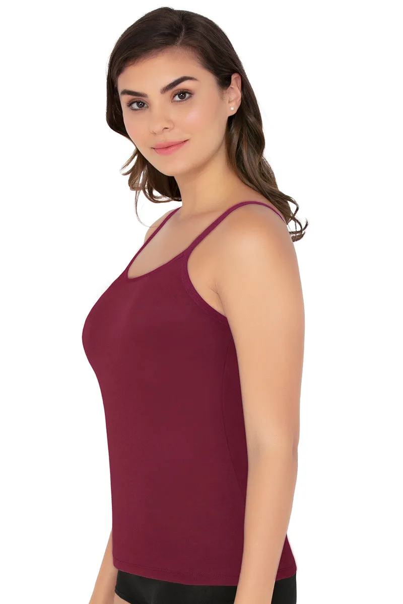 Cotton Camisole - Aubergine