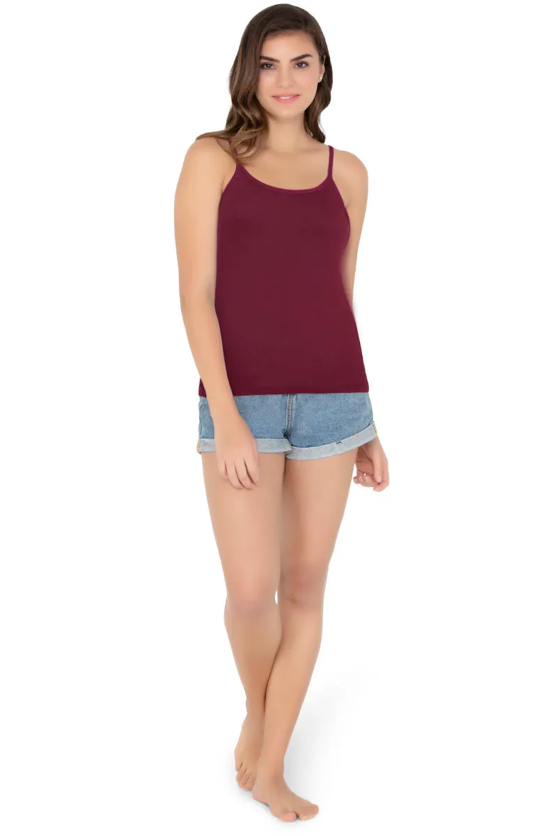 Cotton Camisole - Aubergine