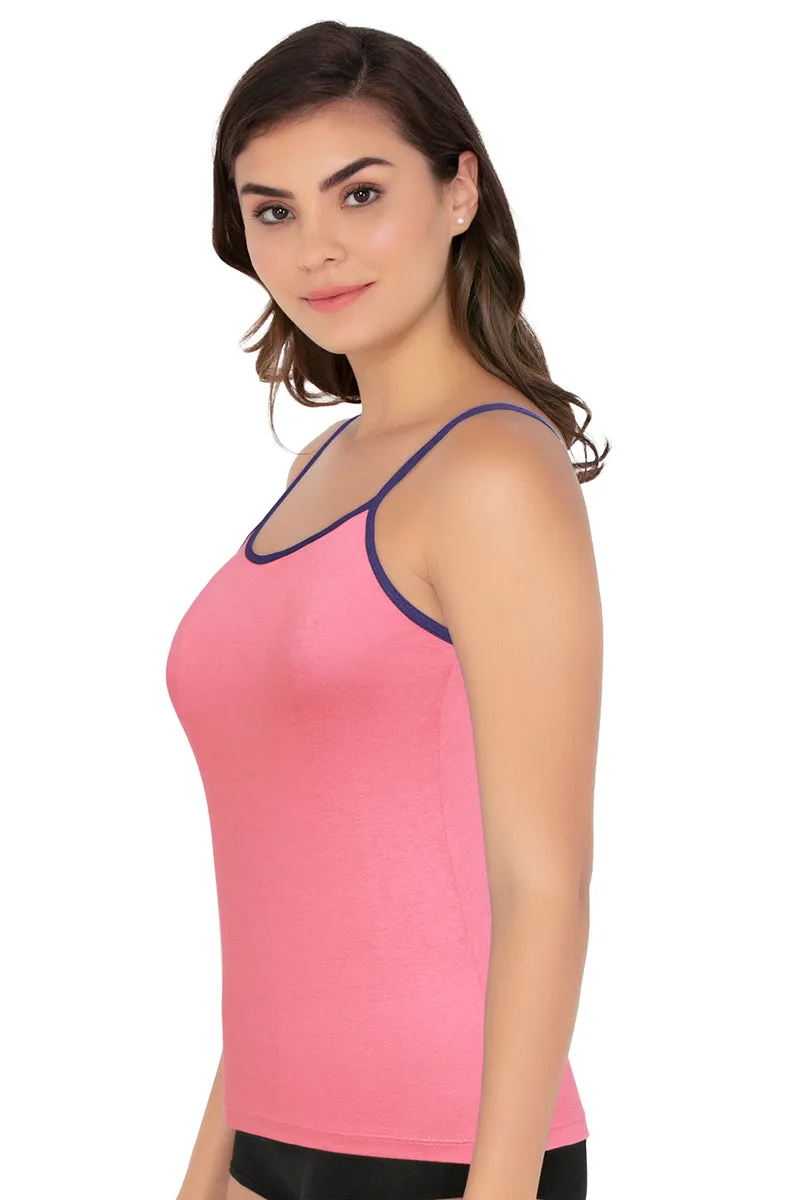 Cotton Camisole - Bright Coral