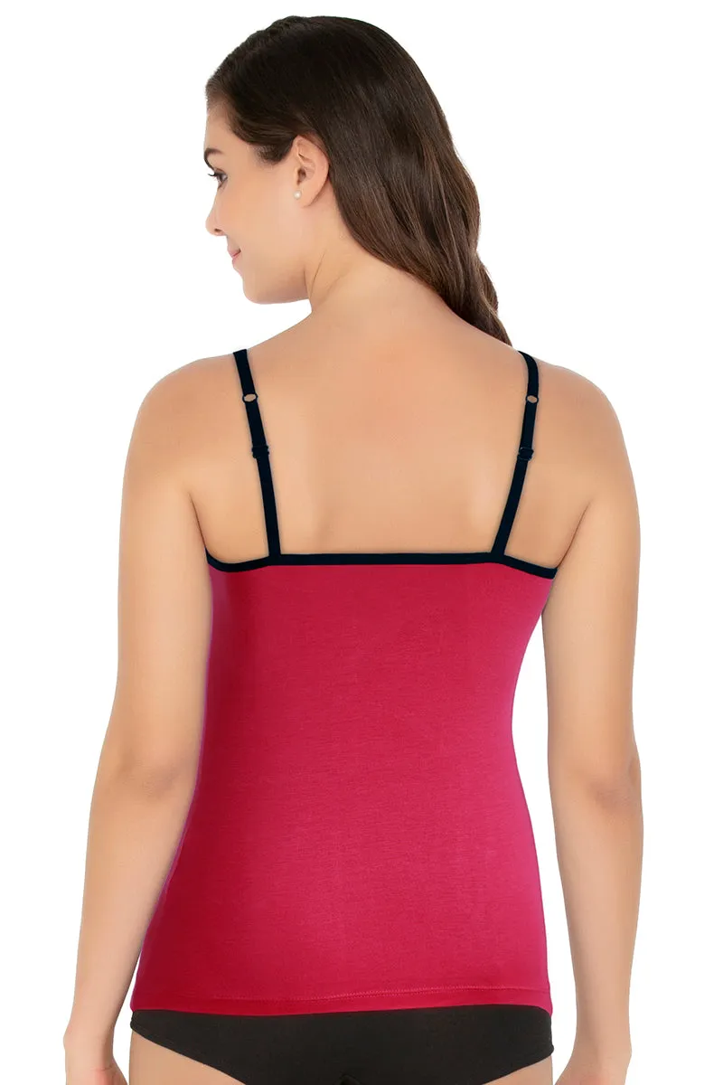 Cotton Camisole - Cerise