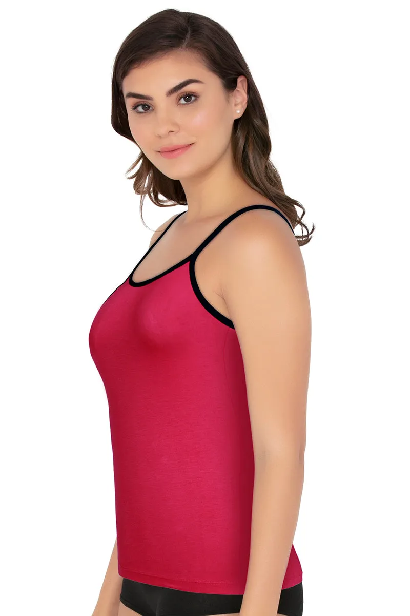 Cotton Camisole - Cerise