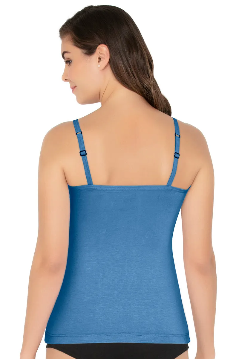 Cotton Camisole - Mykonos Blue