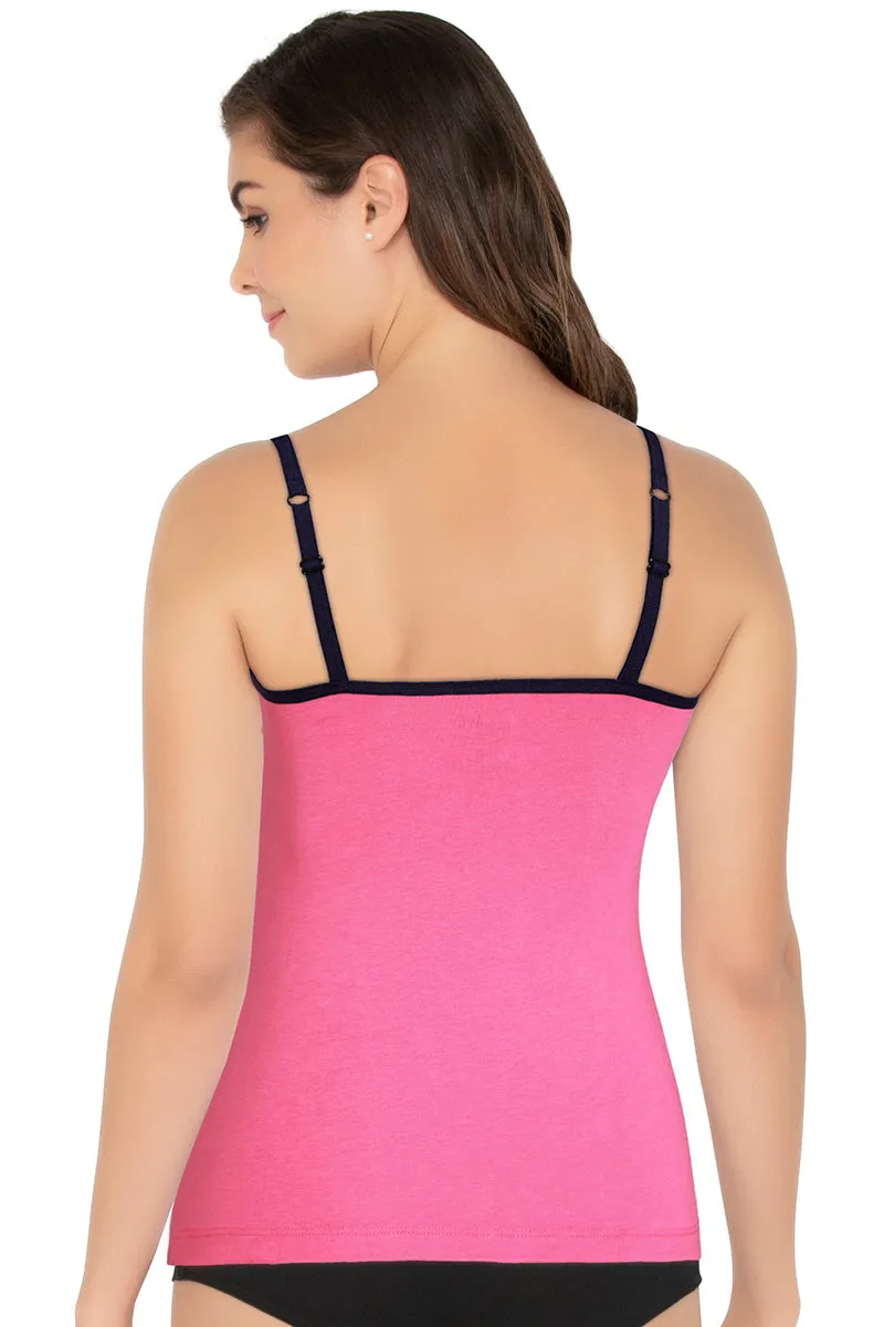 Cotton Camisole - Neon Pink