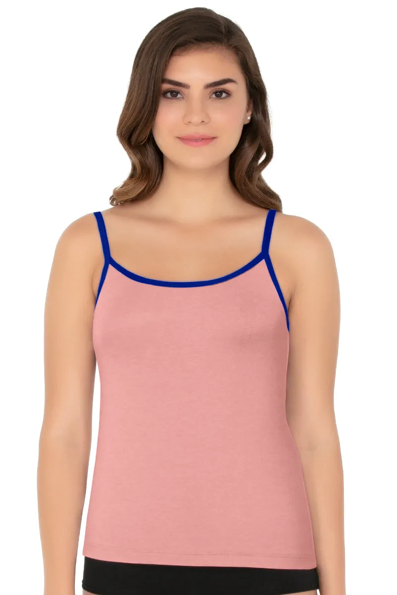 Cotton Camisole - Rose T-B Jewel