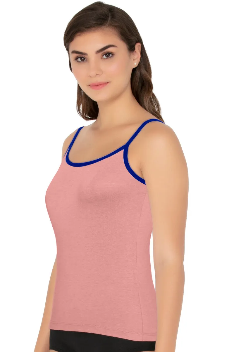 Cotton Camisole - Rose T-B Jewel