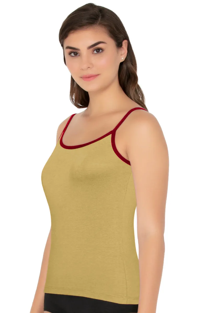 Cotton Camisole - Sesame-Crim