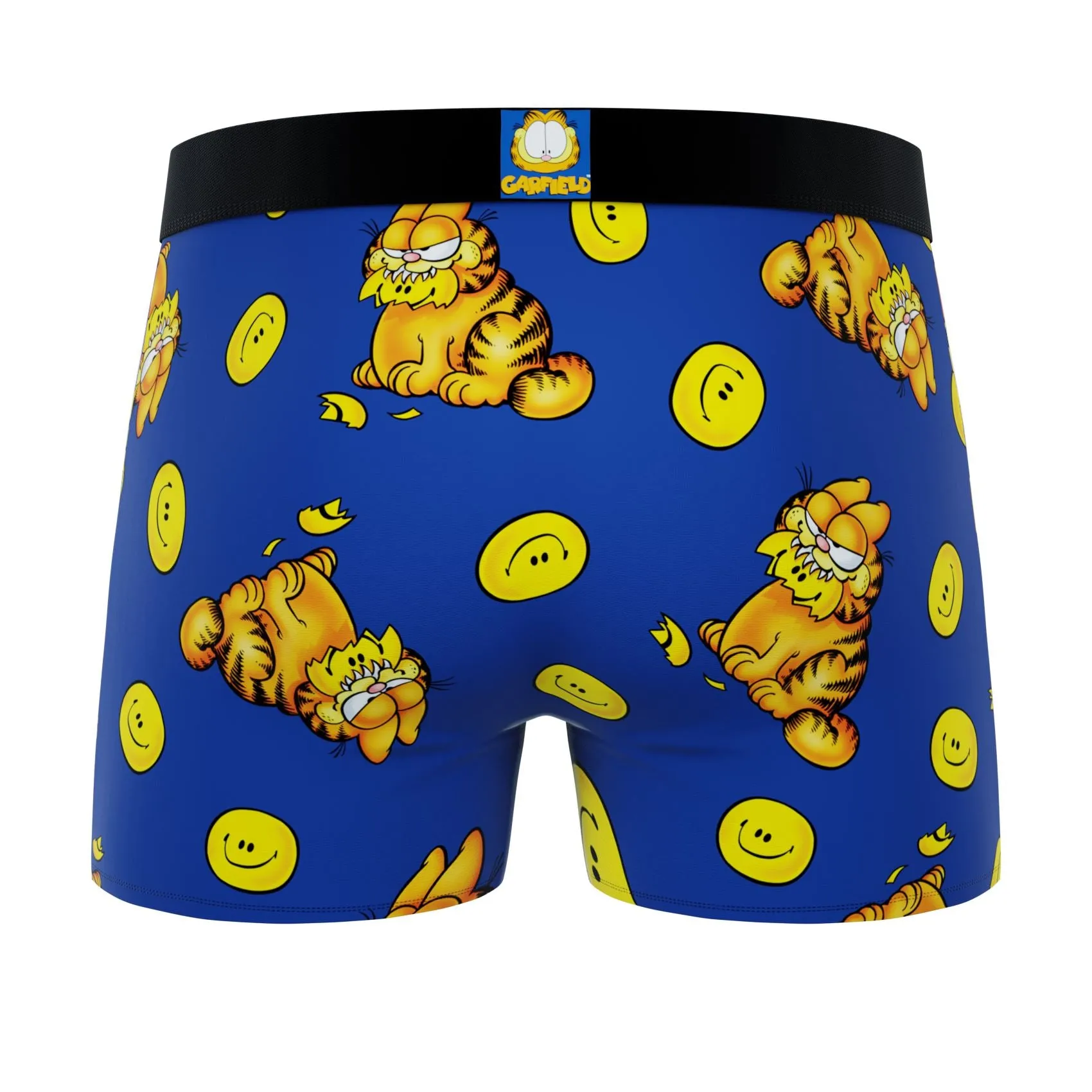 CRAZYBOXER Garfield Food Men's Boxer Briefs (3 pack)