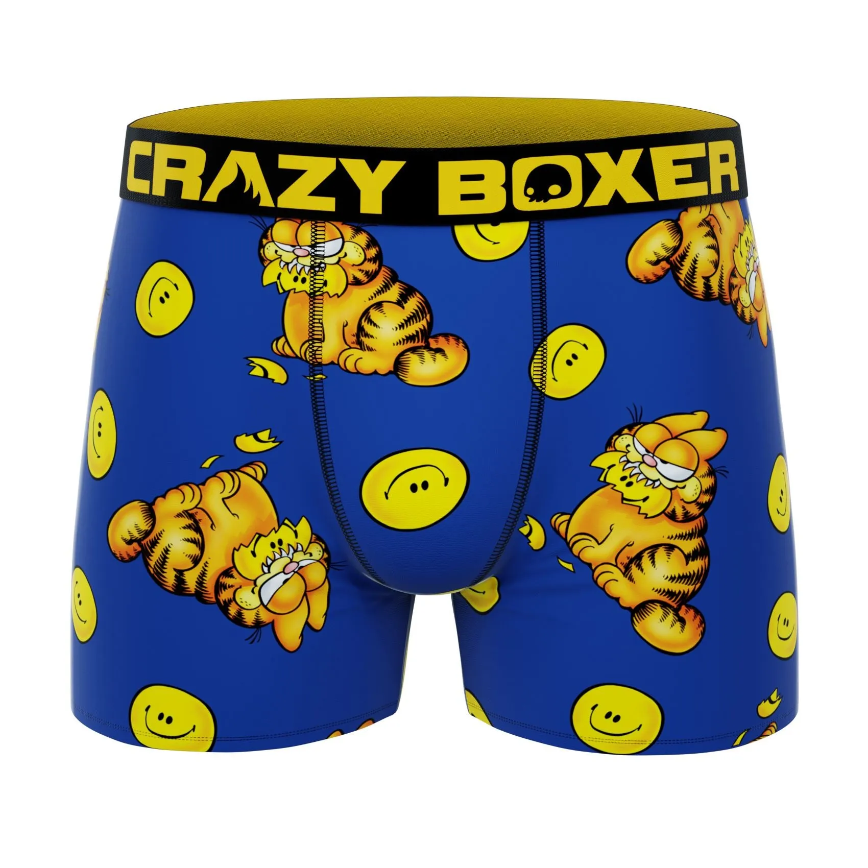 CRAZYBOXER Garfield Food Men's Boxer Briefs (3 pack)