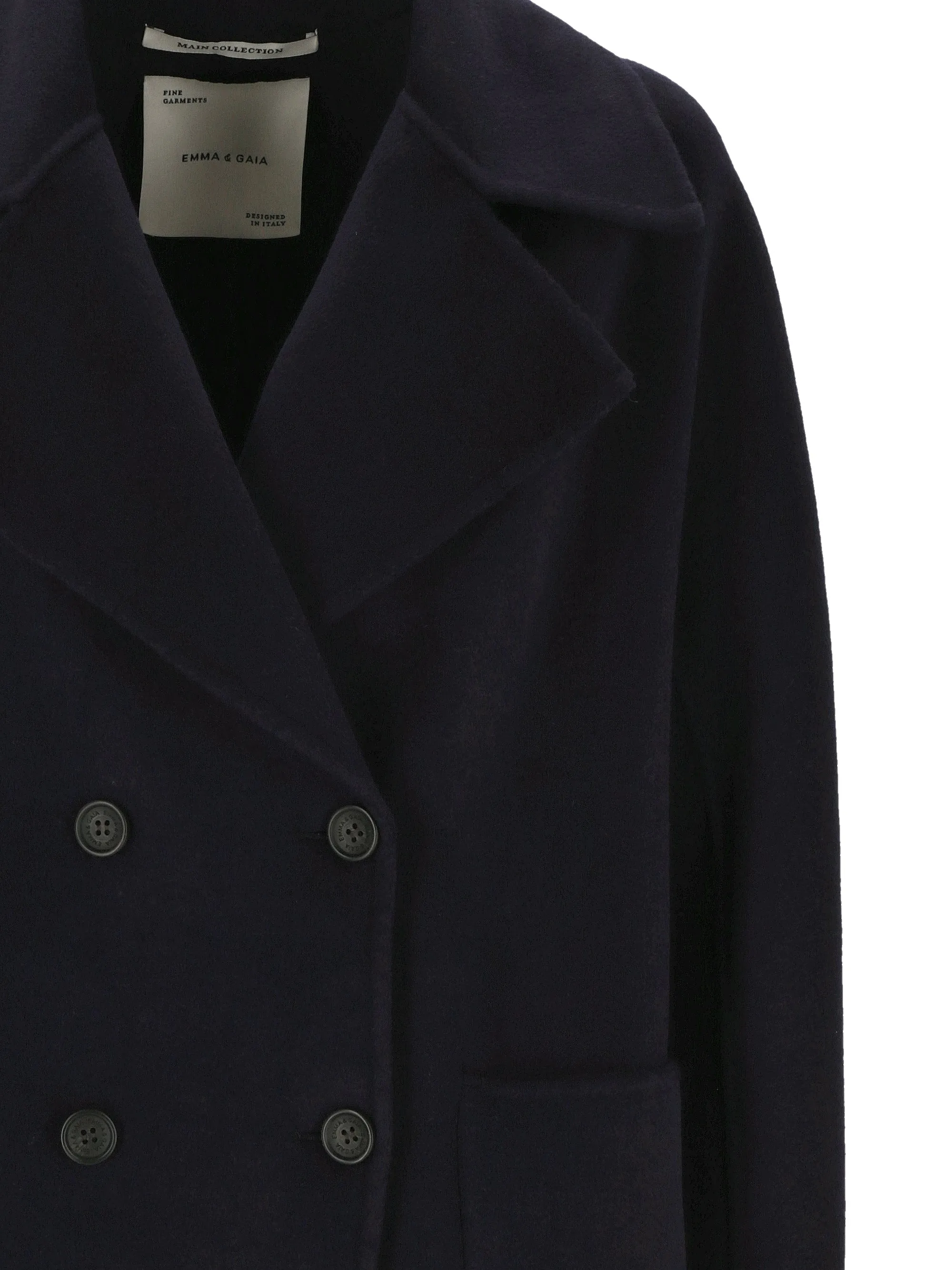 Elegant Blue Women's Coat