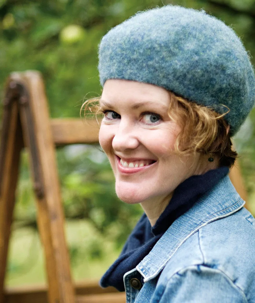 Felted Shetland Beret Pattern