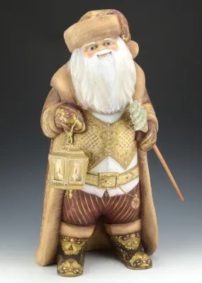 Five Minutes Until Midnight - Russian Santa Claus carving