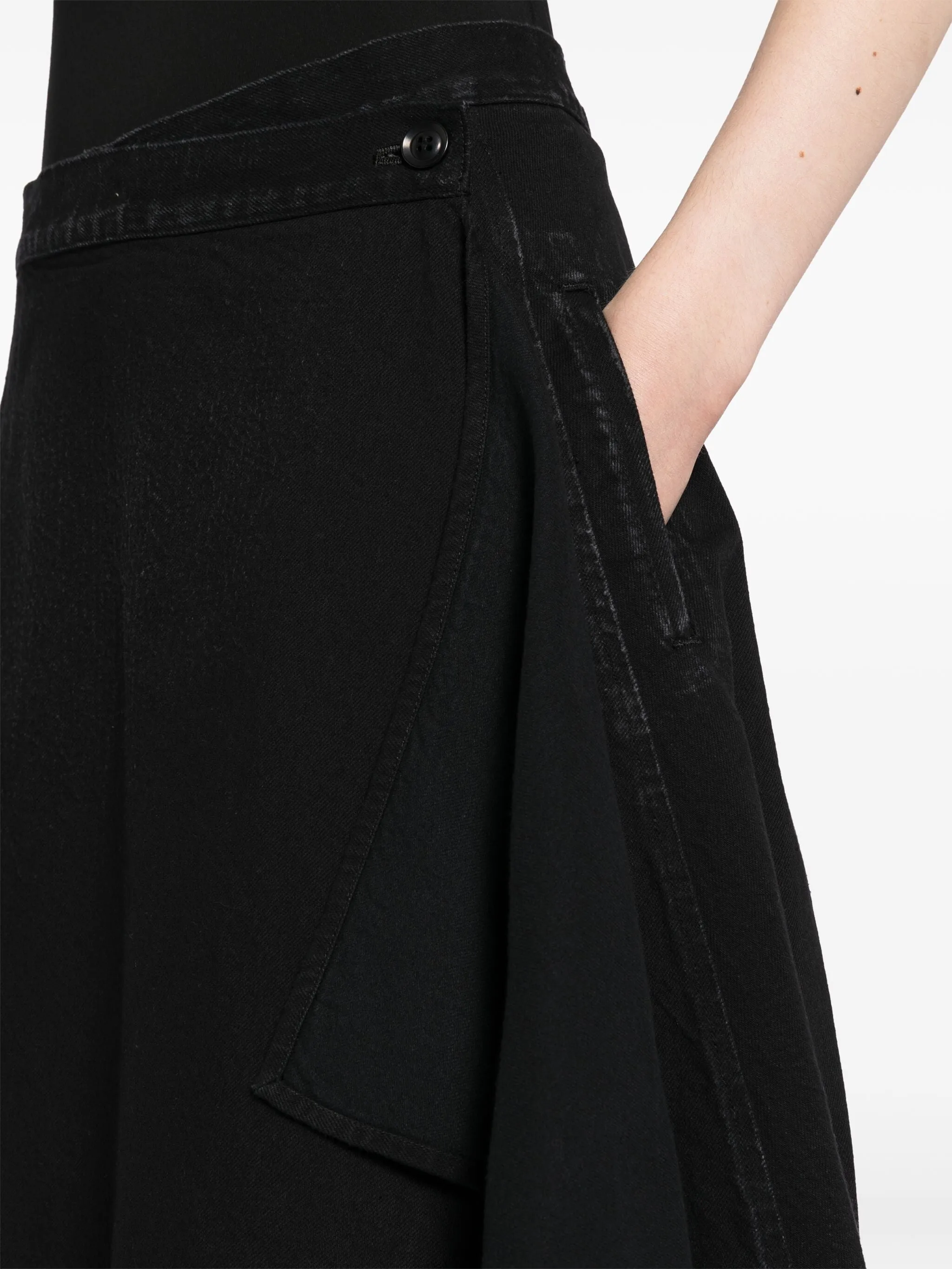 Flare Wrap Skirt