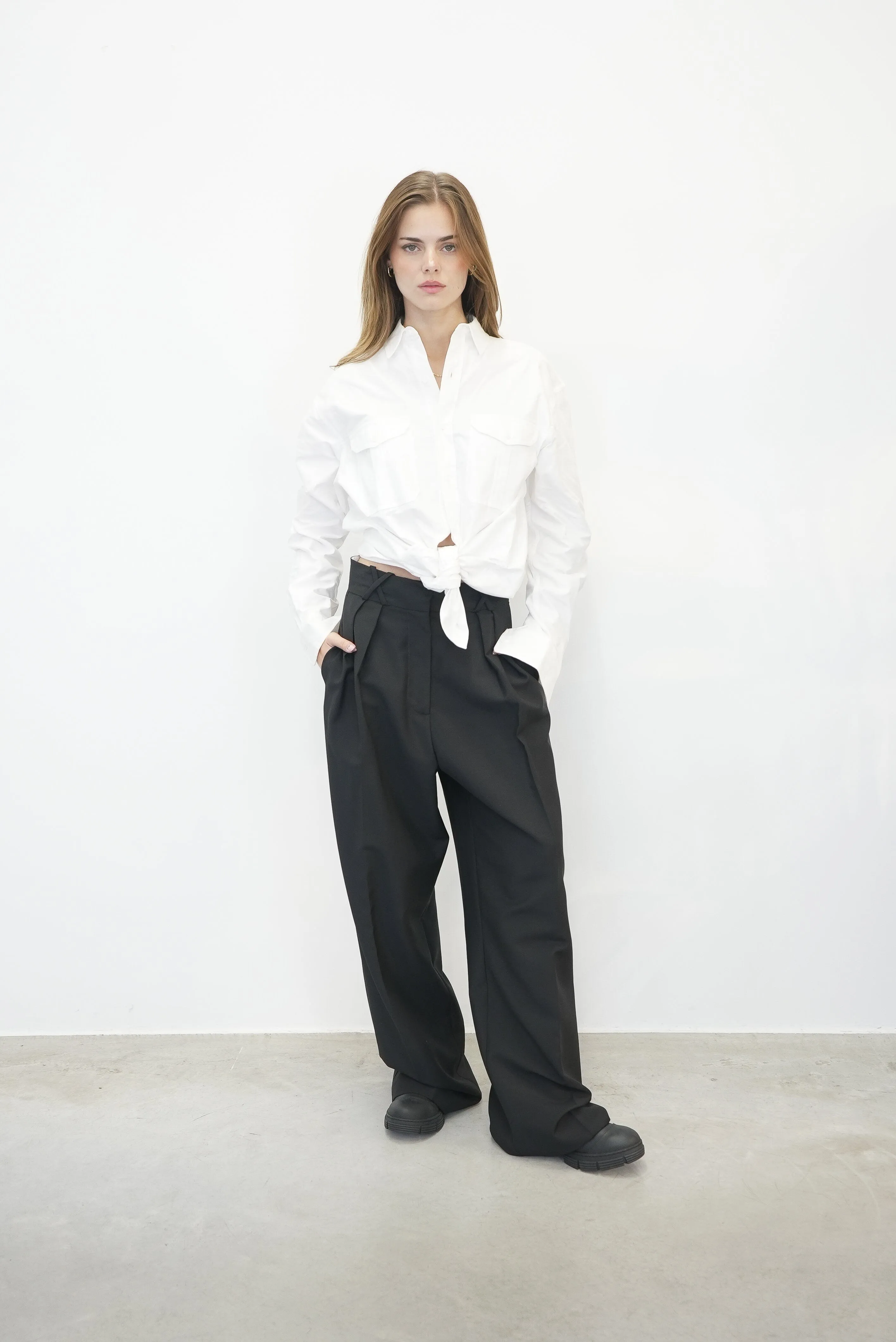 FRANSJE LOOSE FIT TAILORED PANTS