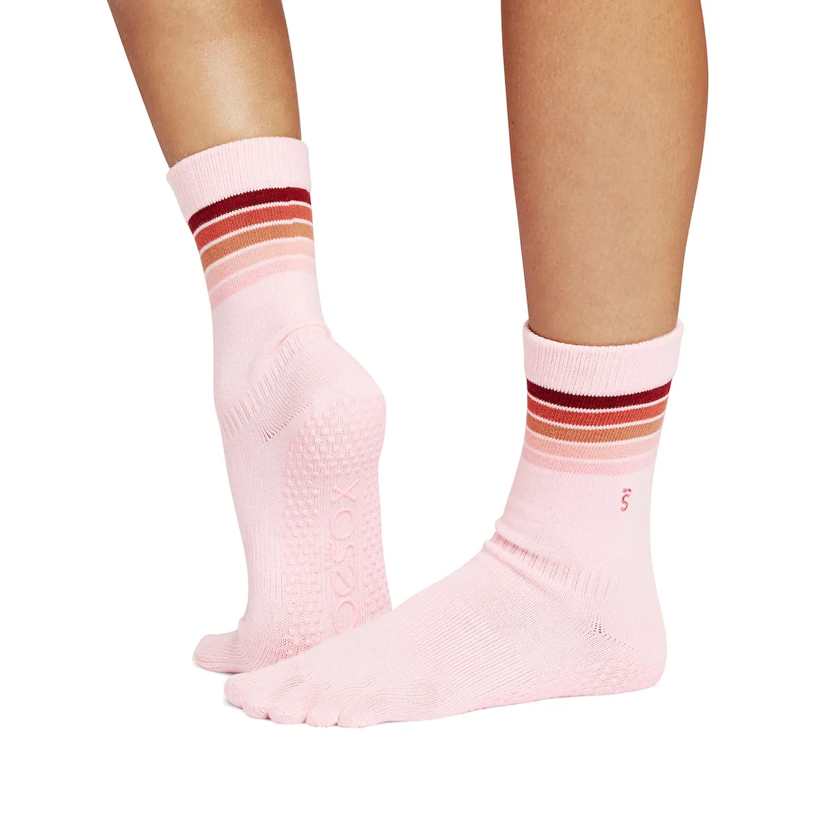 Full Toe Crew Grip Socks