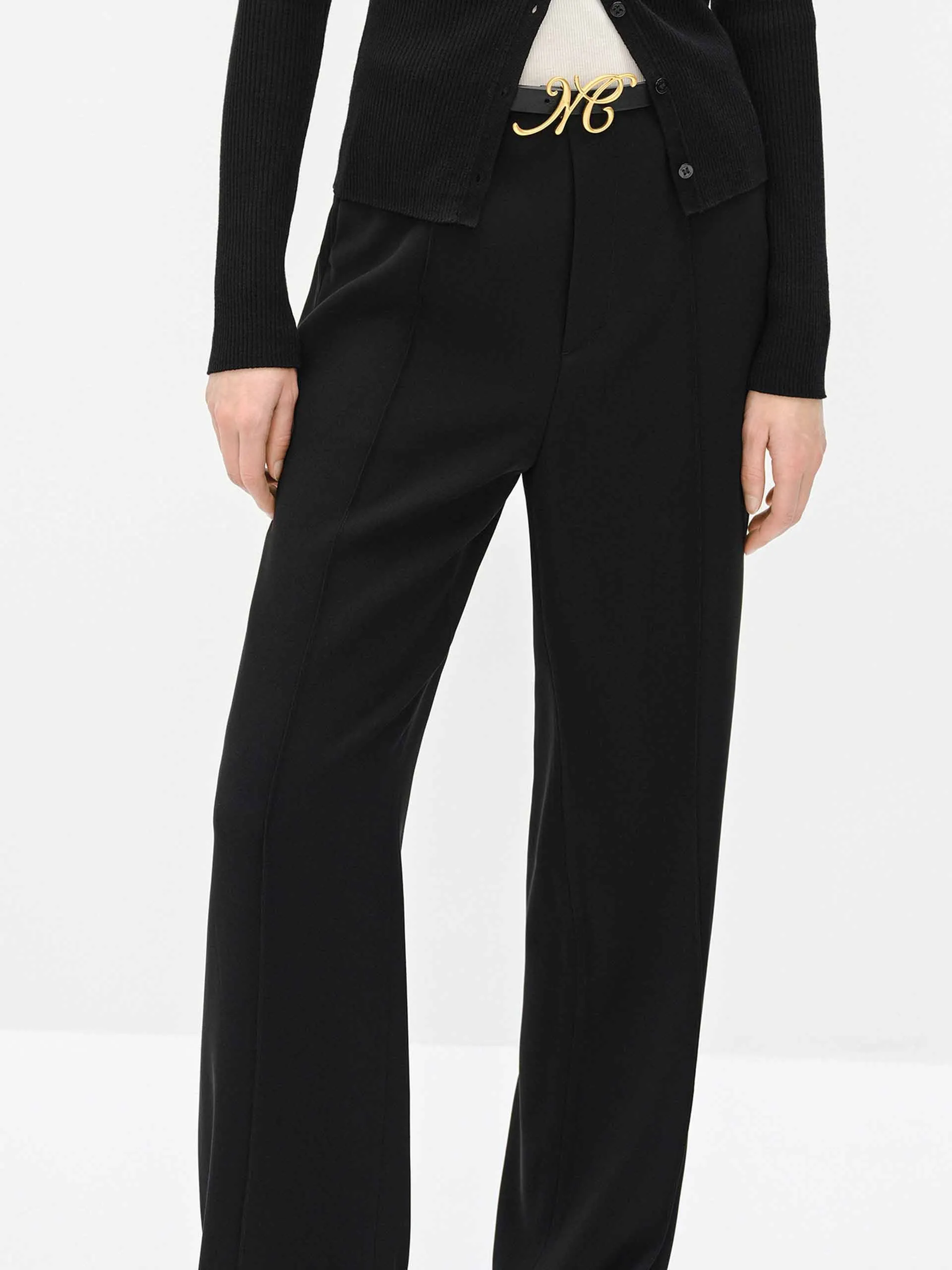 Include Belted Tailored Pants