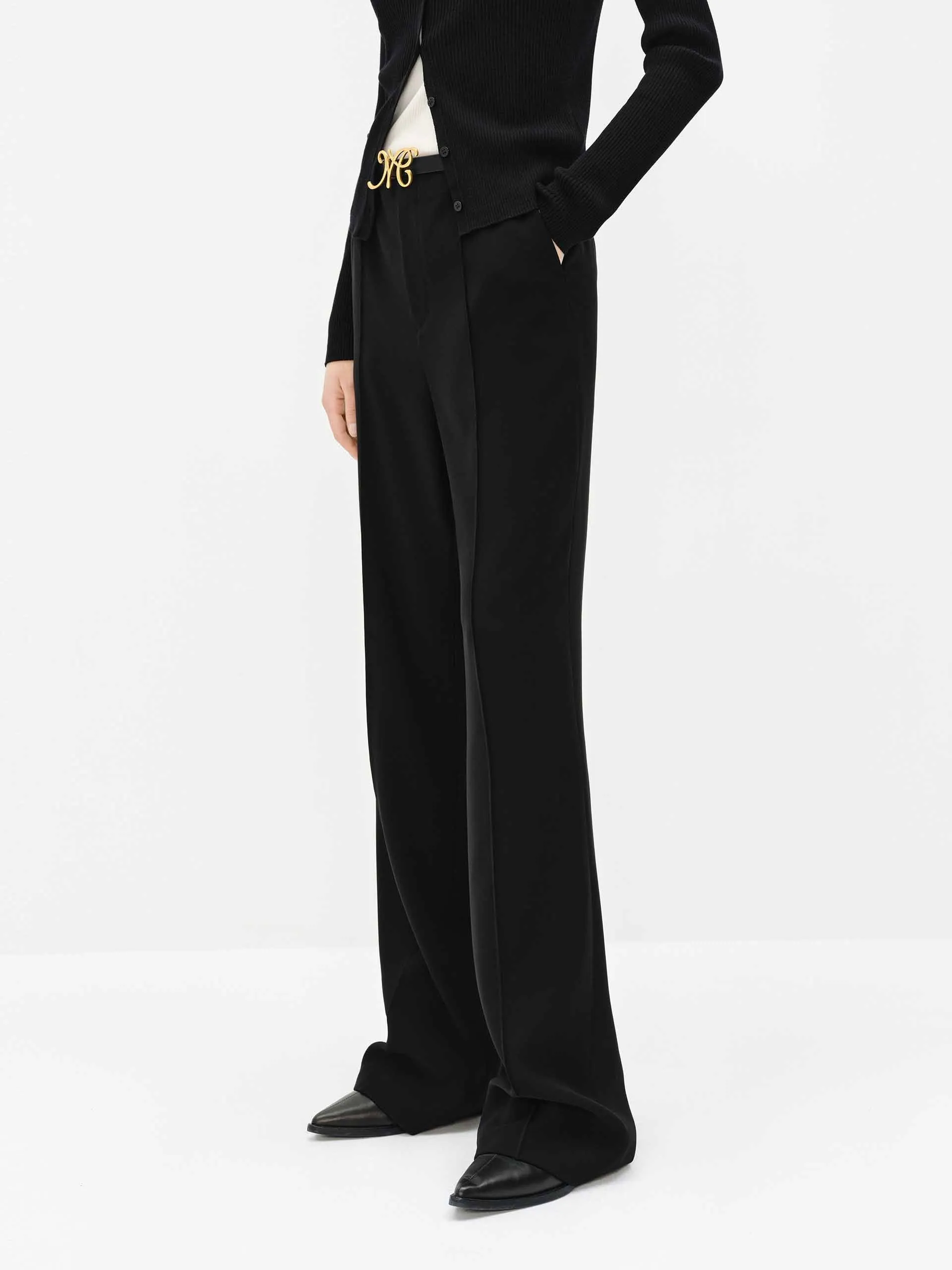 Include Belted Tailored Pants