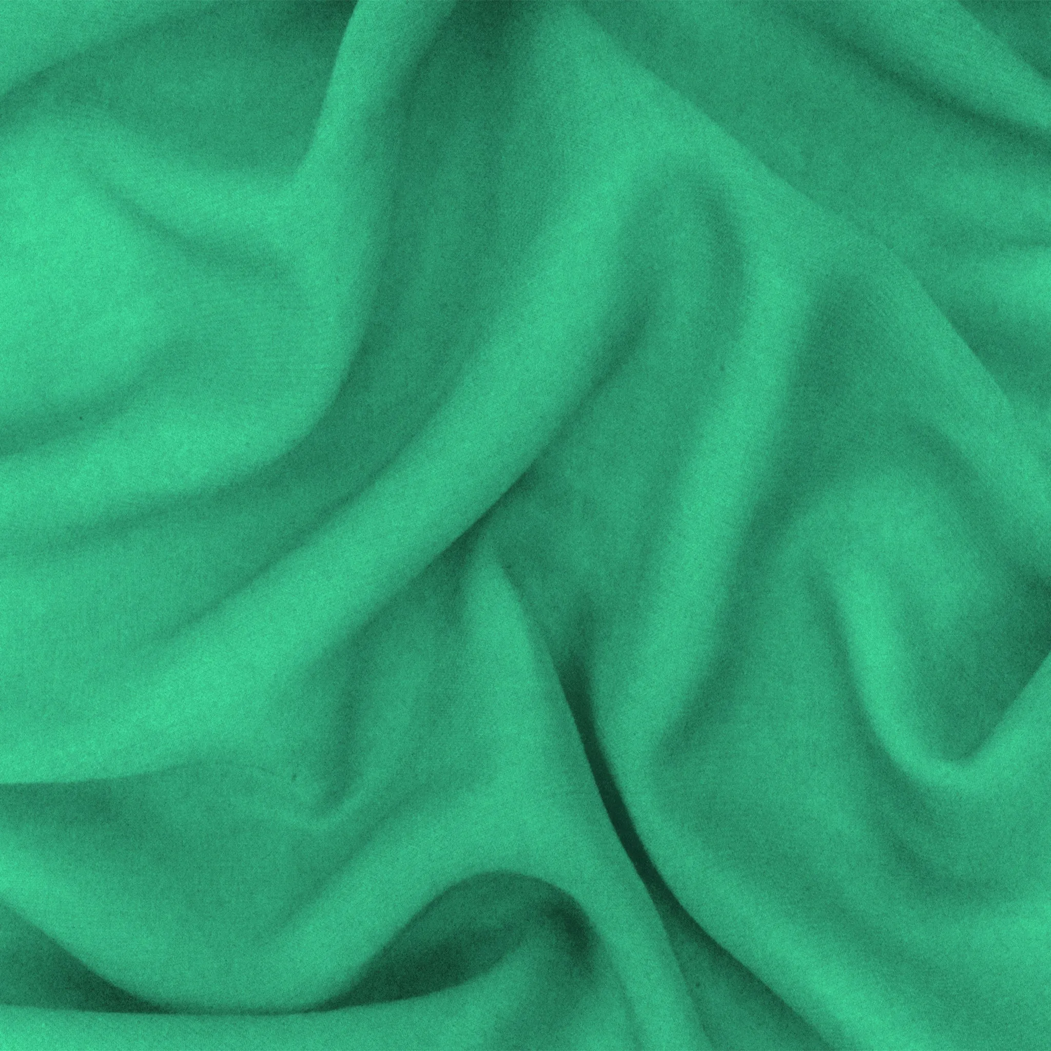 Jaded Green Silk Chiffon Fabric