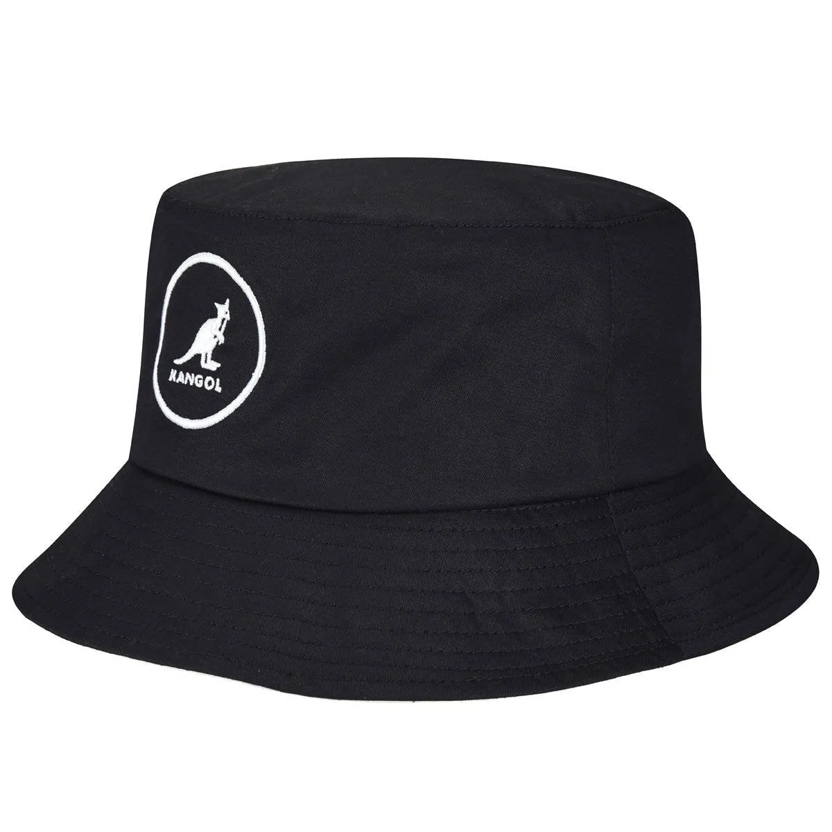 Kangol Cotton Bucket Hat - Black