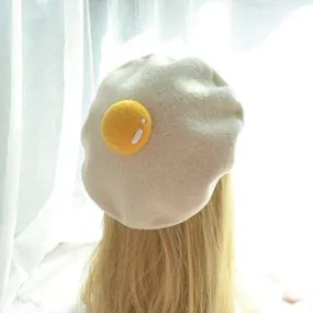 Kawaii Little Egg Candy Beret