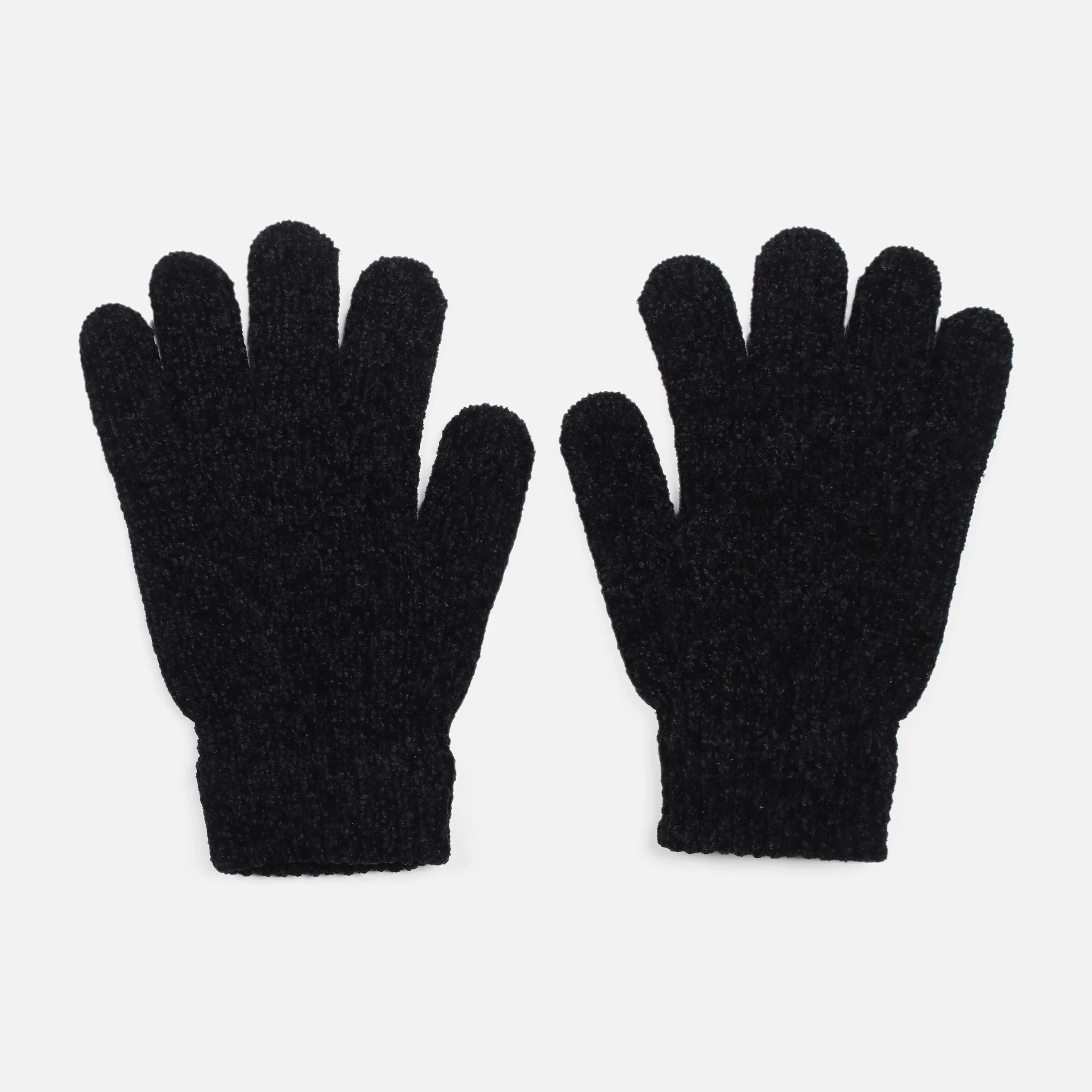 LADIES VELVET GLOVES 1 PAIR