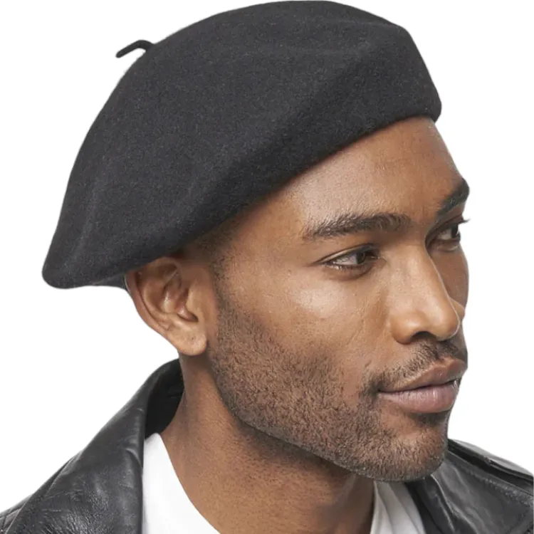 Parkhurst Basque Wool Beret - Black