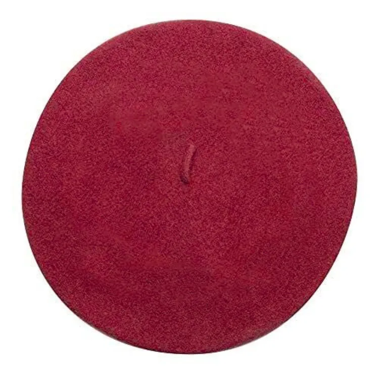 Parkhurst Basque Wool Beret - Scarlet Red