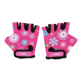 Pink Flower Toddler Protective Gloves