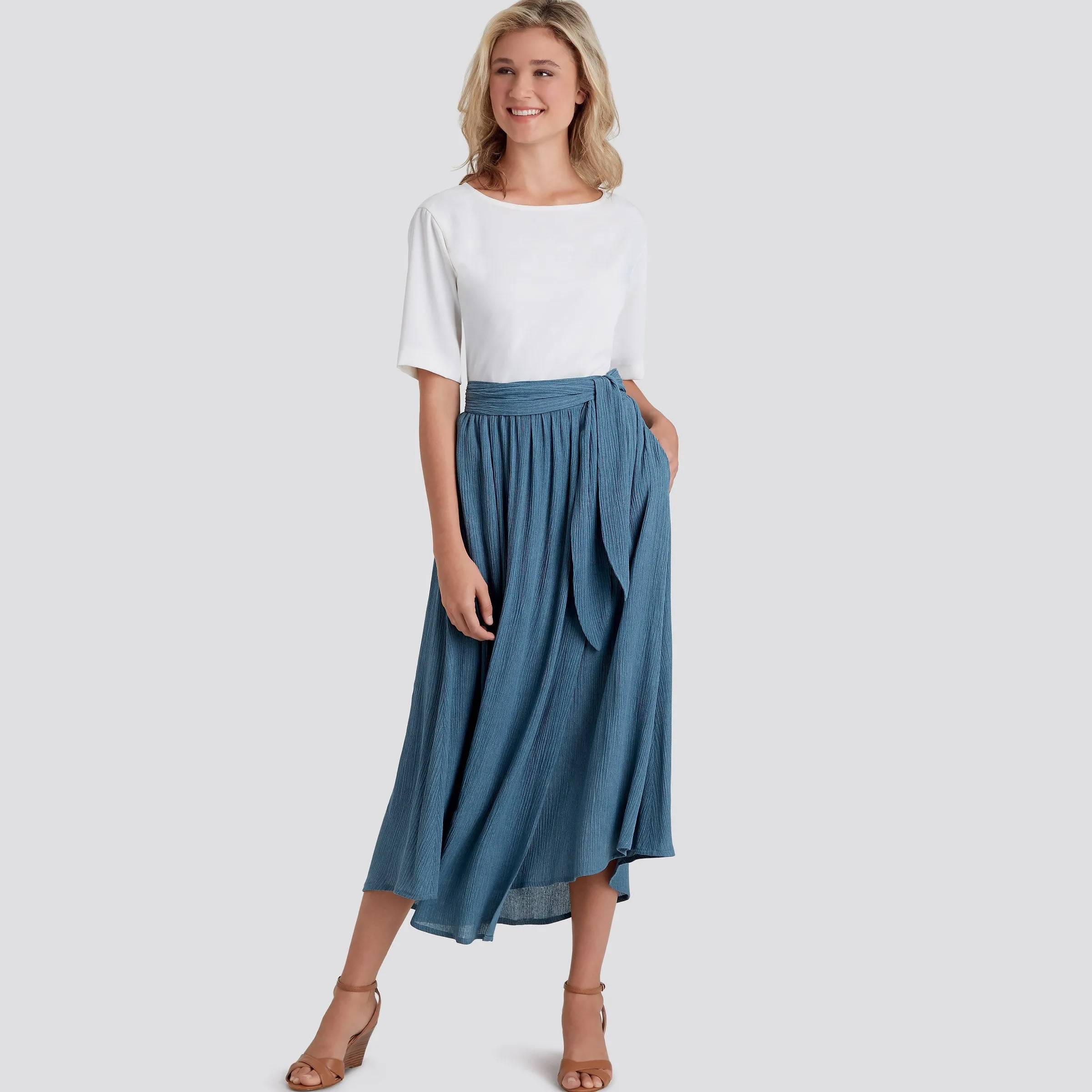 Simplicity Sewing Pattern S9109 Wrap Skirts