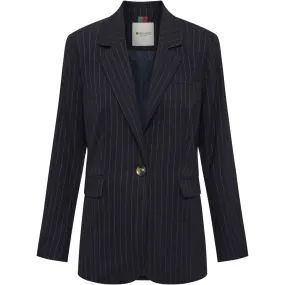 Strada Jacket - Navy Stripe