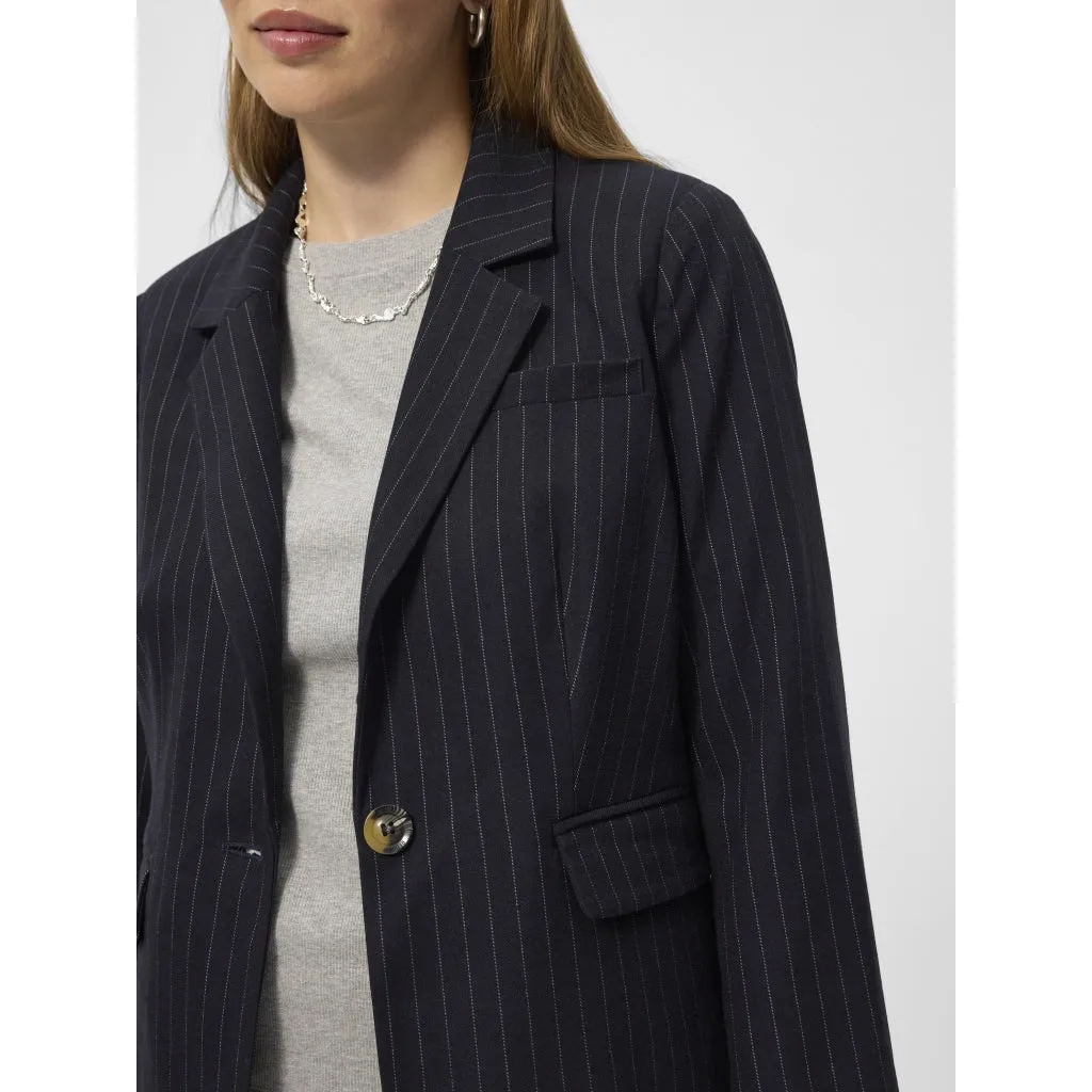 Strada Jacket - Navy Stripe