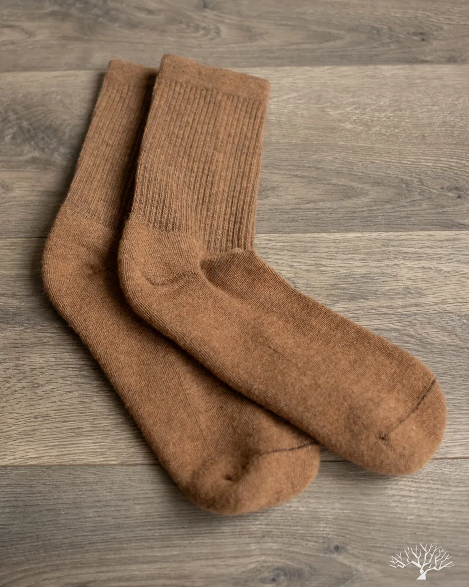 Supermerino Crew Sock - Brown