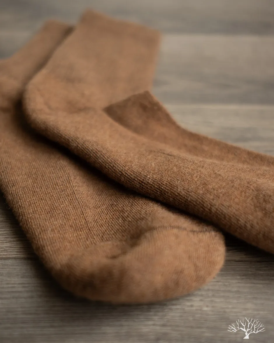 Supermerino Crew Sock - Brown