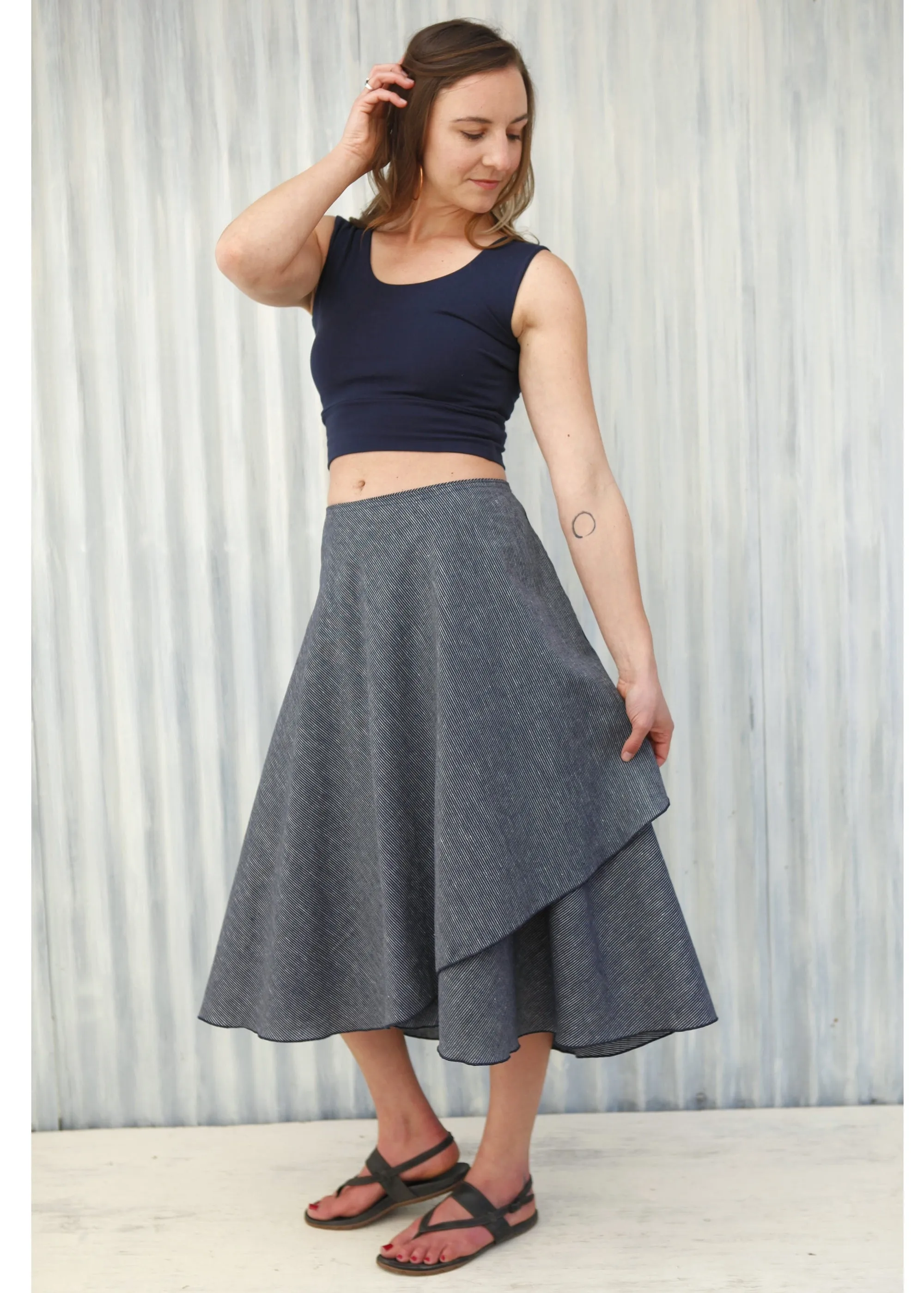 Tennessee Wrap Skirt (Custom Made)