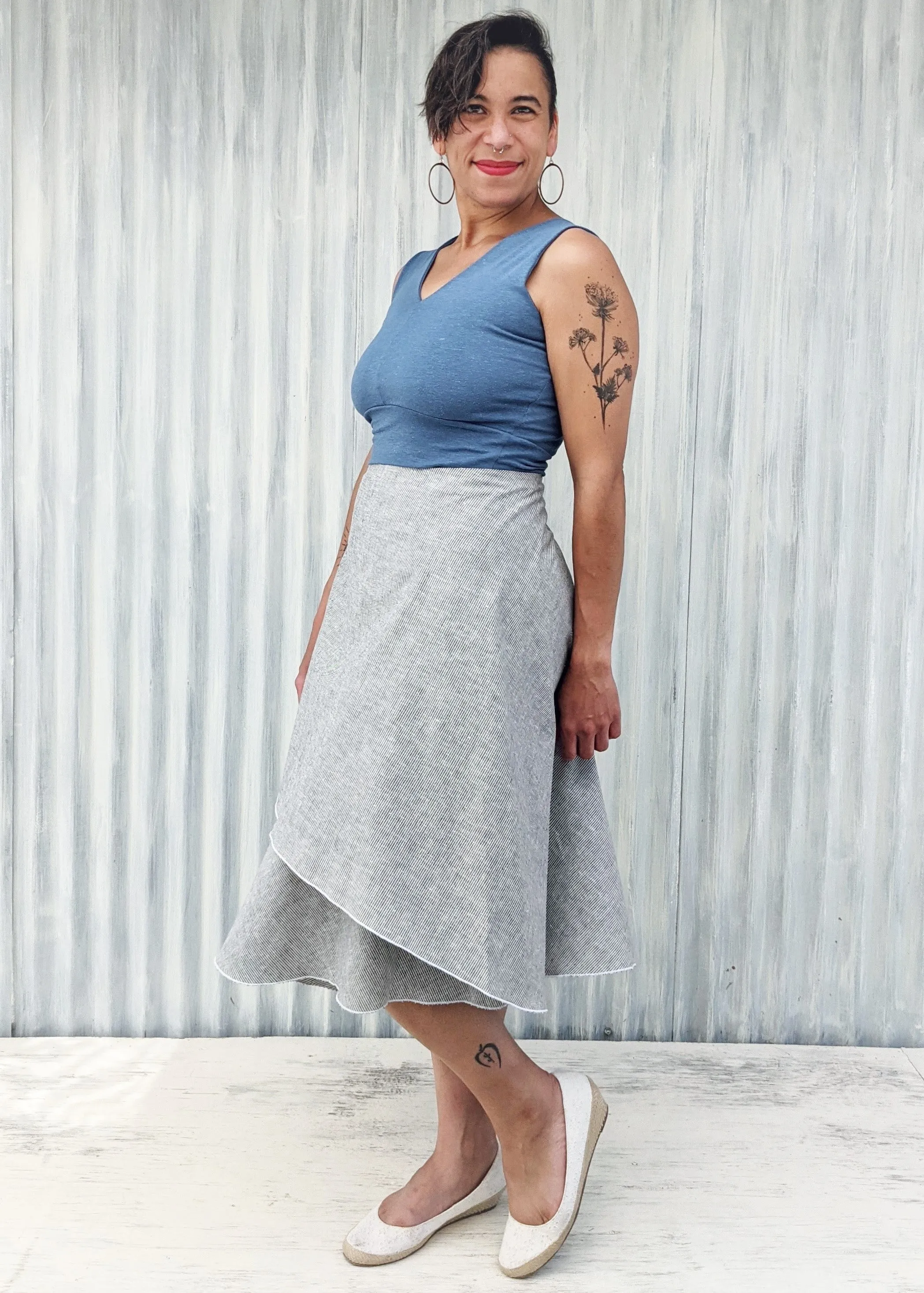 Tennessee Wrap Skirt (Custom Made)