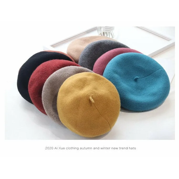 Wool Beret Hats